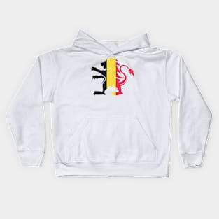 Belgium Flag 1 Kids Hoodie